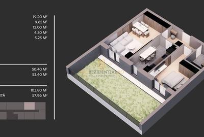 Apartament 2 camere cu curte proprie, zona Metalurgiei, Comision 0% - 1