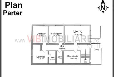 1 Mai, Inginer Zablovschi, Vila D+P+1E+M, 600 mp construiti, ideala birouri, cli - 21