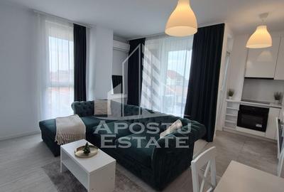 Apartament cu 2 camere semidecomandat, mobilat în Torontalului