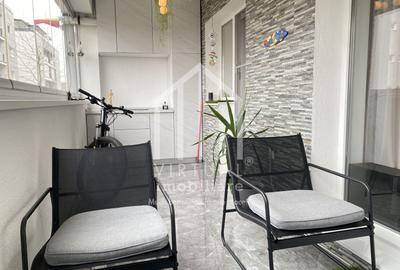 Apartament cu 3 camere, 71mp utili+balcon 12mp, loc de parcare - 18