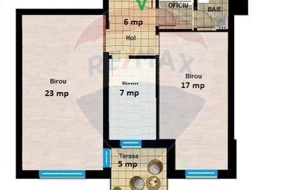 Spatiu birouri de inchiriat 60 mp Central - 9