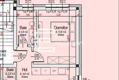 Apartament 3 camere 61 mp, etaj 1 -Cristian - 10