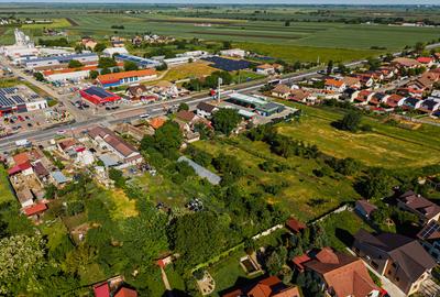 Teren intravilan 1.876 mp, la soseaua principala, Sag - Comision 0% - 9