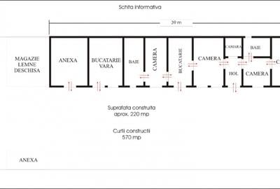 Casa si gospodarie tip sasesc in Bod langa Scoala si Primarie - 6