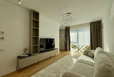 Apartament cu 2 camere semidecomandat, mobilat în Aviației