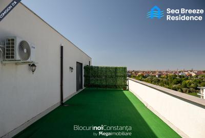 ✅Penthouse mobilat și utilat · terasă 110mp | zona Lidl, Mamaia Nord - 12
