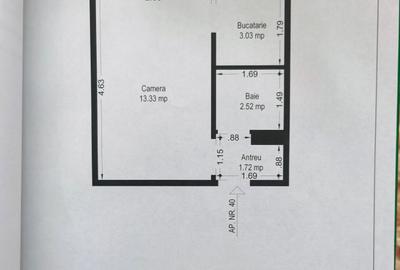 Garsoniera zona Dambovita 45500 euro - 7