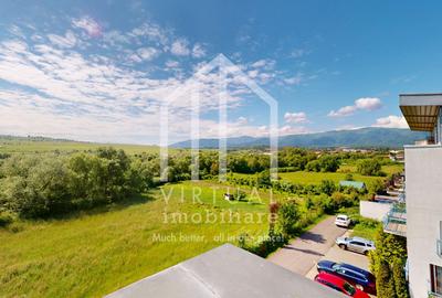 Penthouse cu 3 camere, 89mp utili si terasa 118mp, mobilat, Cisnadie - 23
