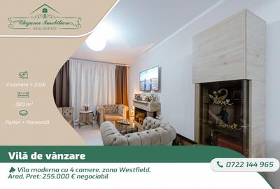 Vila moderna cu 4 camere, zona Westfield, Arad - 1