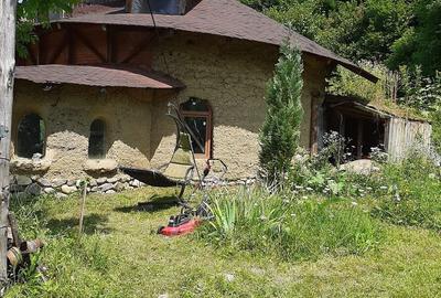 Proprietate pe Valea Vâlsanului – Cabane din lemn + Casă ecologică COB - 2