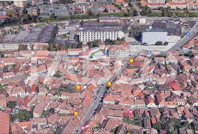 Teren de vanzare 450 mp cu 38 m deschidere in Sibiu Orasul de Jos - 1