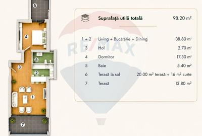 Apartament parter cu 2 camere, curte proprie in inima padurii - Sinaia - 4