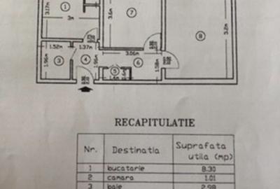 Apartament cochet cu doua camere, Obregia-Secuilor, 90.000€ - 6