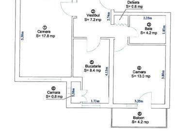 Apartament modern de inchiriat 2 camere etajul 1 Valea Aurie - 9