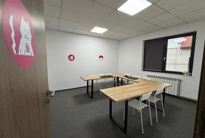 Spațiu de birouri central – 3 încăperi (open space 60 mp) + parcare - 4