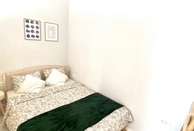 Garsonieră decomandată, mobilată în Sisești