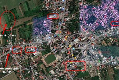 TEREN DE VANZARE-  -Plparcele de la  550 mp  zona Mega Image -Bolintin Vale - A1 - 8