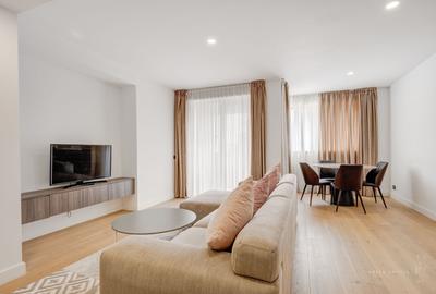 Apartament cu 2 camere semidecomandat, mobilat în Herăstrău