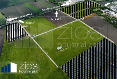 Teren industrial de vânzare intravilan, PUZ, utilități, drum asfaltat - 4
