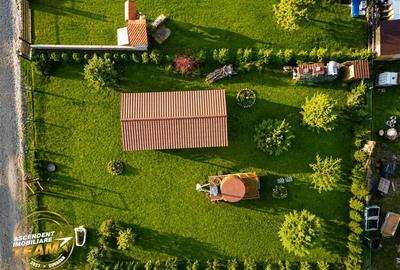 Casuta din lemn,cu 520mp teren intravilan,zona linistita,aproape de oras,Sancrai - 11