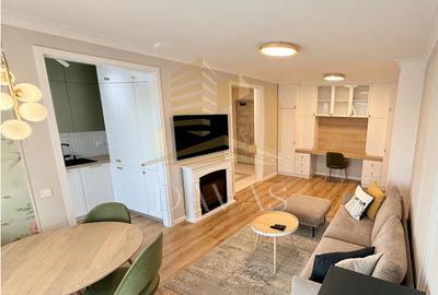 Apartament cu 2 camere semidecomandat, mobilat în Plopilor