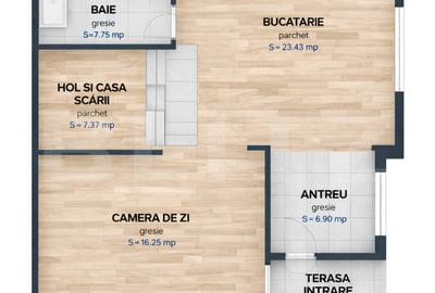 Casă modernă stil industrial, 120 mp utili, zona intrare Baciu - Cluj - 12