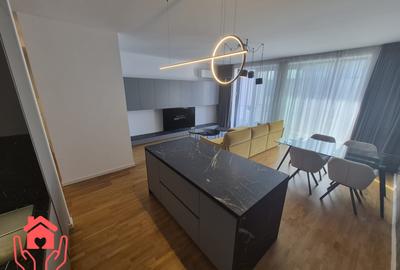 (Baneasa Shopping City-THE IVY)-3 camere mobilier ROVERE, orientare SUD, parcare - 8