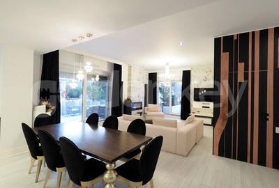 Apartament cu 5 camere decomandat, mobilat în Herăstrău