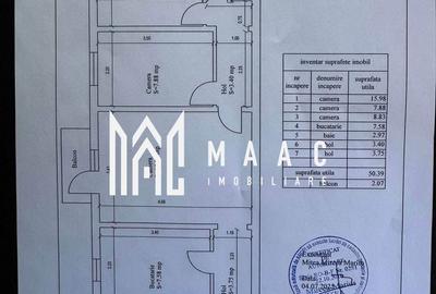 Apartament 3 camere | Bucatarie Separata | Balcon închis | Cedonia - 13