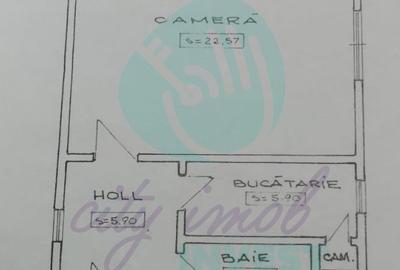 Garsonieră Unirii | 39 mp | Etaj 8, luminoasă, ideal investiție - 4