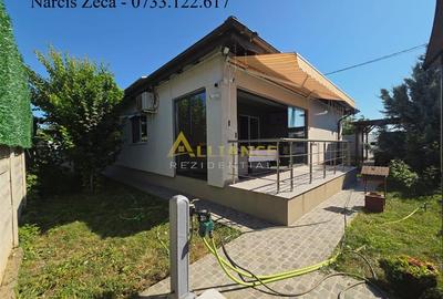 Casa individuala mobilata utilata - 3 camere 1 baie - teren 300mp - 1