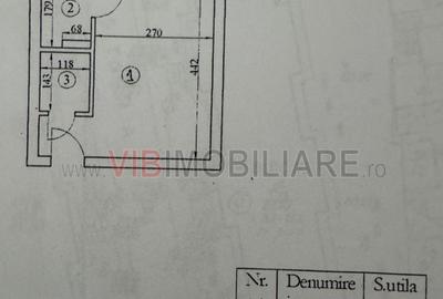 Piata Alba Iulia - Str Moise Nicoara - Garsoniera - mobilata/ utilata - 18mp - 9