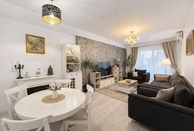 Apartament cu 3 camere decomandat, mobilat în Cantacuzino