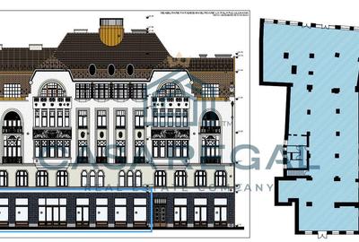 Spatiu comercial ultracentral, 730 mp utili, Palatul Ullmann - 2
