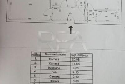2 camere decomandat, 5/8, 63mp-Sebastian - 7