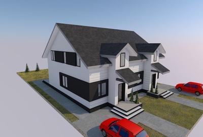 Duplex cu 4 camere în Moșnița Nouă
