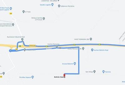 Vand teren intravilan pt constructie hala-Bolintin Deal- Autostrada A1 - 4