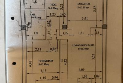 Apartament 2 camere, etaj2/3+ lift in Complex Toscana Residence - 16