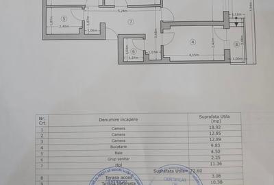 Apartament 3 camere decomandat/curte 33 mp/10 minute Metrou Dimitrie Leonida - 10