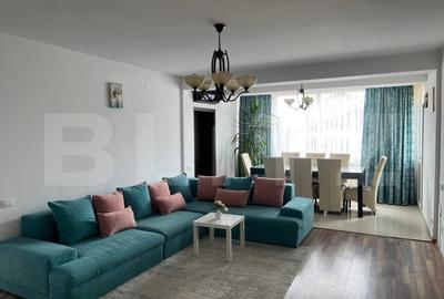 Apartament cu 3 camere semidecomandat, mobilat în Lipovei