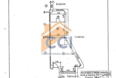 Garsonieră open-space de închiriat, Bacău, str. Stadionului 1 - 14