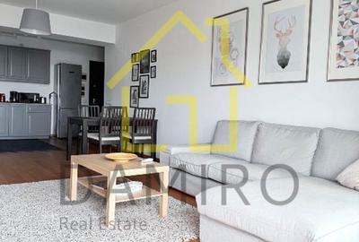 Apartament cu 2 camere semidecomandat, mobilat în Pipera