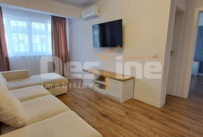 Apartament cu 2 camere semidecomandat, mobilat în Valea Adâncă