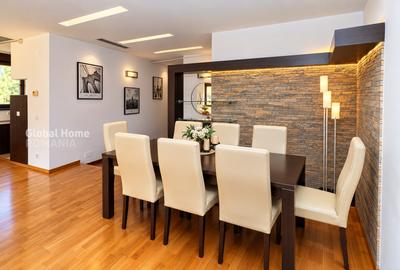 DUPLEX ÎN HERĂSTRĂU | 5 CAMERE | OFFICE | 3 BĂI | 4 BALCOANE | PARCARE 3 MAȘINI - 4