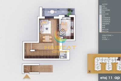 Pallady 4 camere tip duplex 165 mp la 8 minute metrou Teclu - 2