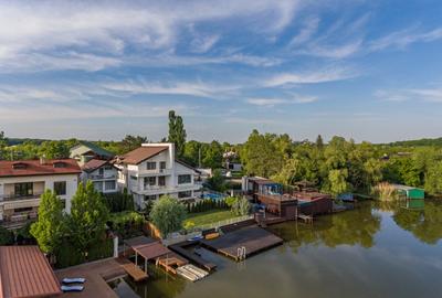 Vila eleganta pe malul lacului| Ponton si piscina| Snagov - 3
