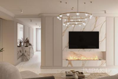 Penthouse cu 4 camere semidecomandat în Andrei Mureșanu