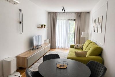 Apartament de 2 camere, 50 mp, prima închiriere ,centrala, Aviației Park - 1