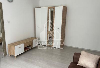 Apartament cu 2 camere semidecomandat, mobilat în Șagului