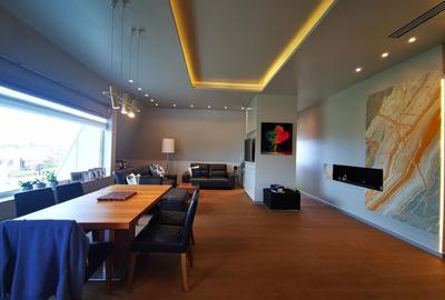 Penthouse  ultrafinisat cu 4 dormitoare, mobilier modern si garaj dublu - 1